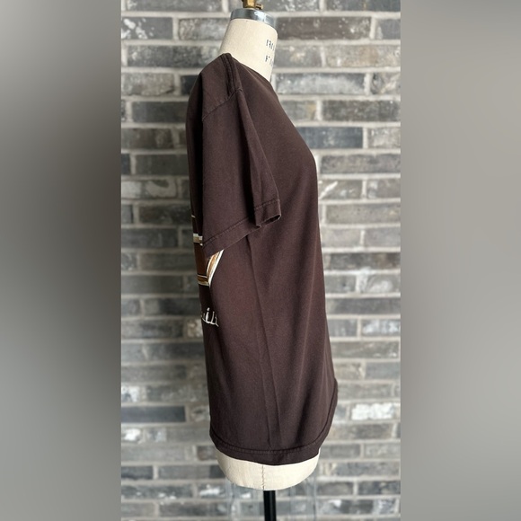 Y2K Vintage Chevrolet American Built Graphic T-Shirt Chevy Pin-Up Girl Print - Picture 2 of 9